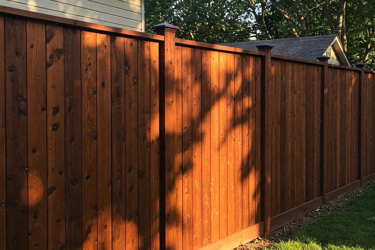 Wood Fence Installation